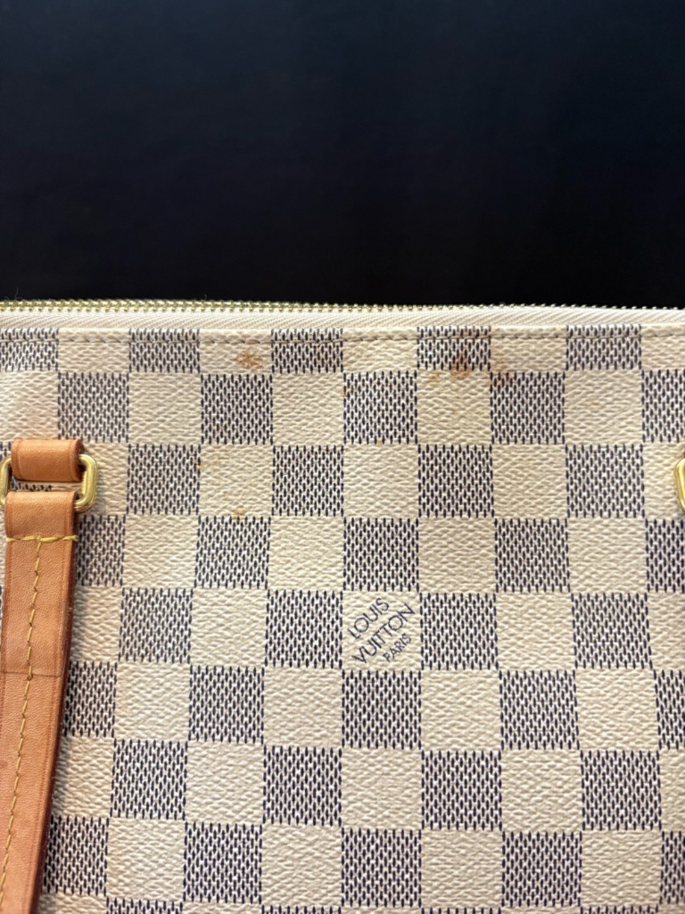 Louis Vuitton Iena MM Damier Azur Tote - Picture 4 of 15
